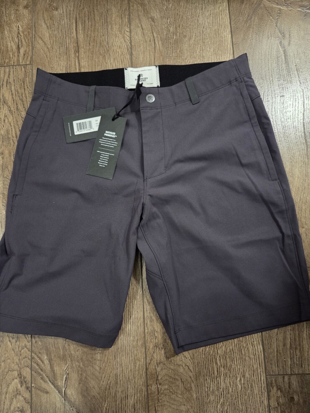 Reigning Champ Men's Dark Grey Coaches Shorts - 9 Inch Inseam, 31 Inch Waist